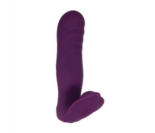 Evolved Velvet Hammer Dual-Action Vibrator Purple Waterproof Design