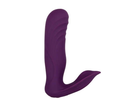 Evolved Velvet Hammer Dual-Action Vibrator Purple Waterproof Design