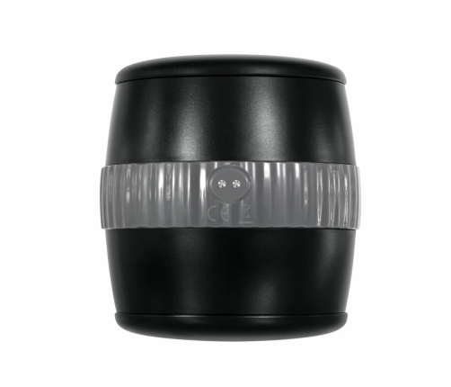 Evolved Barrel of Fun Black Dual-Sided Intimate Machine, 12 Modes