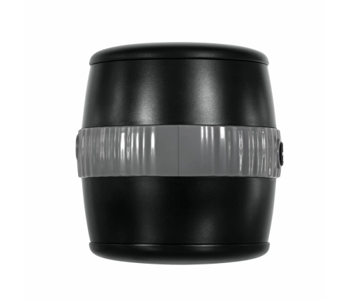 Evolved Barrel of Fun Black Dual-Sided Intimate Machine, 12 Modes