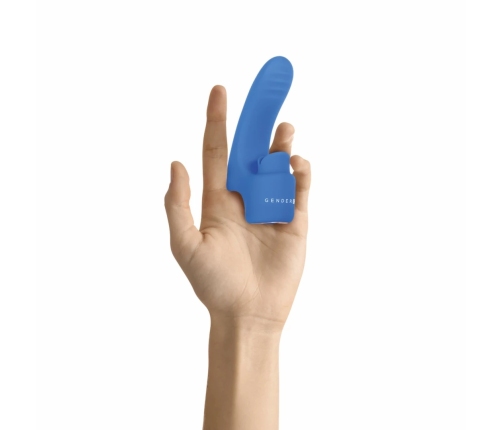 Evolved Flick It Compact Finger Massager Purple Waterproof 9 Modes