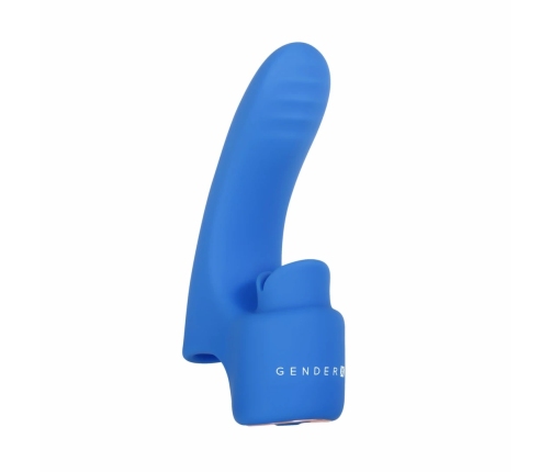 Evolved Flick It Compact Finger Massager Purple Waterproof 9 Modes