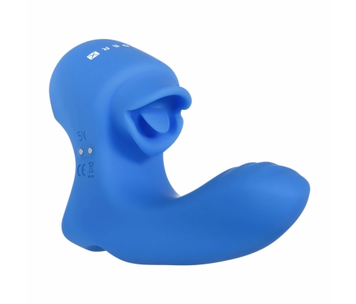 Evolved Flick It Compact Finger Massager Purple Waterproof 9 Modes
