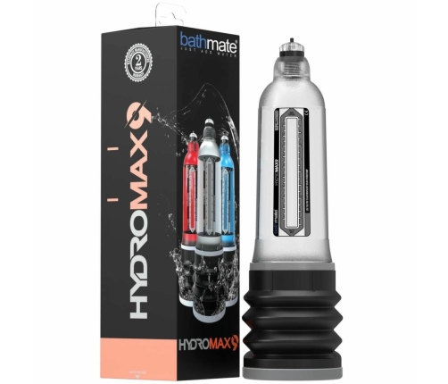 Bathmate Hydromax 9 Clear - System hydro-pompy do pielęgnacji męskiej