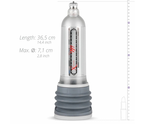 Bathmate HydroXtreme 11 Clear - Advanced Hydro System for Enhanced Control