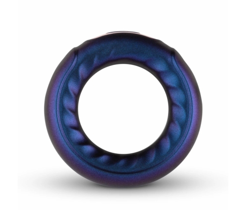 Hueman Saturn Vibrating Silicone Ring Intimate System - Rechargeable, Black