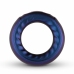 Hueman Saturn Vibrating Silicone Ring Intimate System - Rechargeable, Black