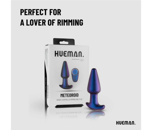 Hueman Meteoroid Rotating Bead Silicone Plug with Remote Control