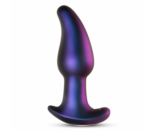 Hueman Asteroid Rotating Bead Anal Plug with Remote - Purple Silicone
