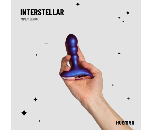 Hueman Interstellar Analogue Vibrating Device Silicone Remote Control