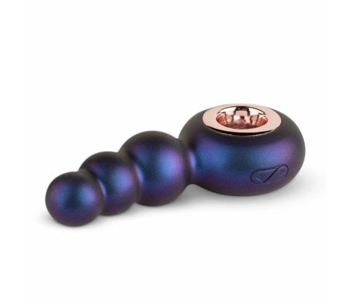 Hueman Outer Space Silicone Vibrating Anal Plug with 10 Modes