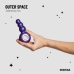 Hueman Outer Space Silicone Vibrating Anal Plug with 10 Modes