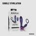 Hueman Black Hole Anal Vibrator & Support Ring, 10 Modes, Silicone