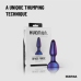 Hueman Space Force Silicone Vibrating and Thrusting Plug, Waterproof