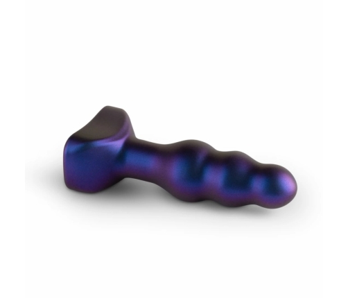 Hueman Space Invader Vibrating & Thrusting Silicone Plug - 4 Modes, Waterproof