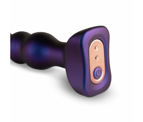 Hueman Space Invader Vibrating & Thrusting Silicone Plug - 4 Modes, Waterproof