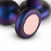 Hueman Comets Silicone Anal Training Plug Set 3 Sizes Black