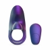 Hueman Vibrating Silicone Ring with Remote Control - 10 Modes, Blue