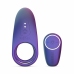 Hueman Vibrating Silicone Ring with Remote Control - 10 Modes, Blue