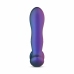 Hueman Tapping Plug Silicone Rechargeable 10 Modes Black-Purple