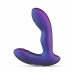 Hueman Tapping Plug Silicone Rechargeable 10 Modes Black-Purple