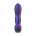Hueman Tapping Plug Silicone Rechargeable 10 Modes Black-Purple