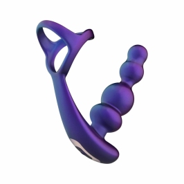 Hueman Stellar Force Vibrating Plug & Dual Ring System, 10 Modes