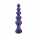 Hueman Galaxy Force Remote-Controlled Vibrating Beaded Plug Black
