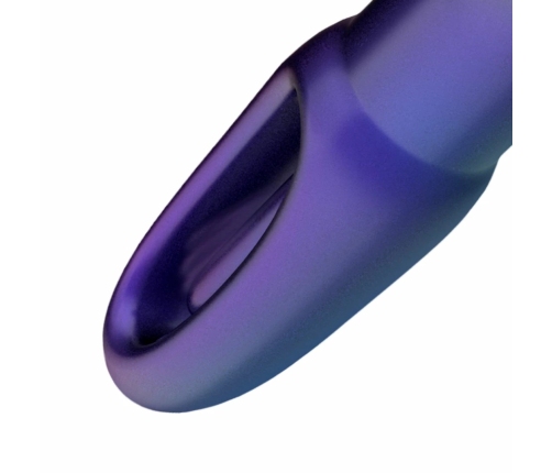 Hueman Voyager Vibrating Plug Purple - 10 Modes, Remote Control, Silicone