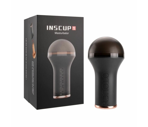 OTOUCH Inscup1 Personal Intimate Device with Heating & Dual Motors, Black