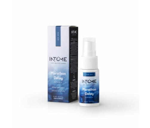Intome Marathon Delay Spray 15ml - Water-Based Prolonging Formula