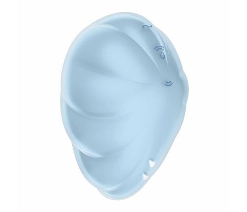 Satisfyer Cloud Dancer Blue - Air Pulse Intimate Device, 11+12 Modes