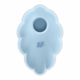Satisfyer Cloud Dancer Blue - Air Pulse Intimate Device, 11+12 Modes