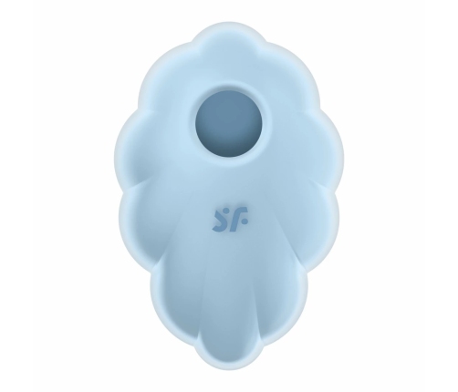 Satisfyer Cloud Dancer Blue - Air Pulse Intimate Device, 11+12 Modes