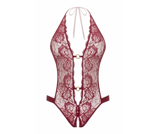 Obsessive Body Basic Instinct Lace Bodysuit Gold Details S/M