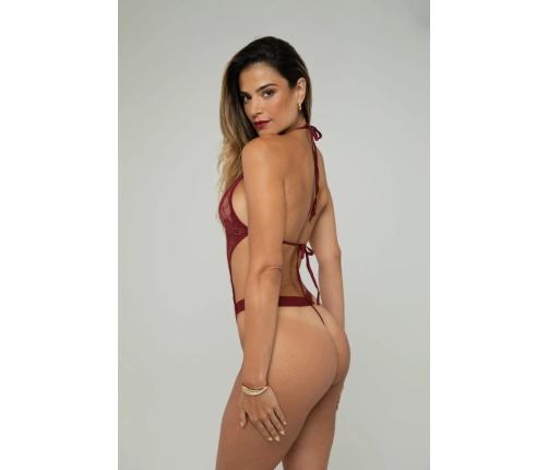 Obsessive Body Basic Instinct Lace Bodysuit Gold Details S/M
