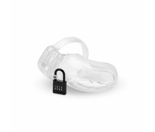 Lockdown Clear Small Restraint Cage Set with Adjustable Rings