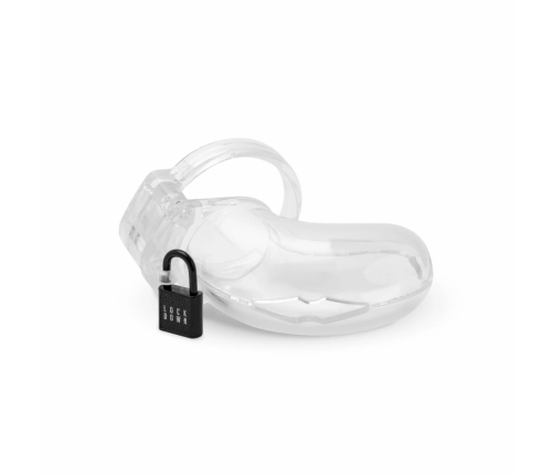 Master Series Lockdown Secure Cage Clear Medium Adjustable Fit