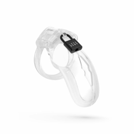 Master Series Lockdown Secure Cage Clear Medium Adjustable Fit