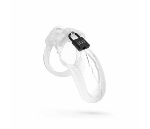 Master Series Lockdown Secure Cage Clear Medium Adjustable Fit