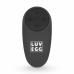 LUV EGG Black Wireless Silicone Intimate Device with 10 Modes