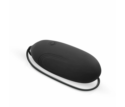 LUV EGG Black Wireless Silicone Intimate Device with 10 Modes
