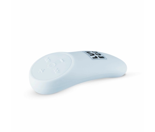 LUV EGG Blue Remote-Controlled Silicone Intimate Egg, 12 Modes, Waterproof