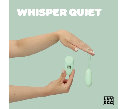 Luv Egg Green Remote-Controlled Silicone Intimate Device 12 Modes