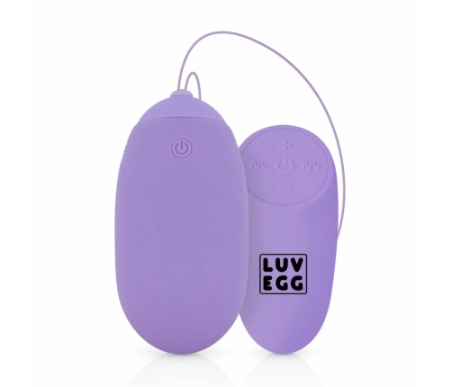 Easytoys Luv Egg XL Purple - Remote-Controlled Silicone Intimate Device