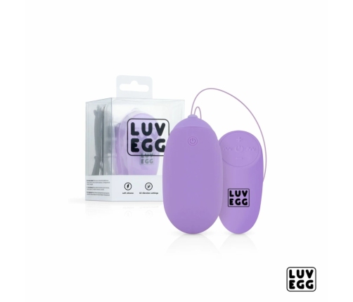 Easytoys Luv Egg XL Purple - Remote-Controlled Silicone Intimate Device