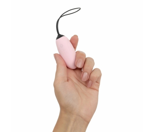 LUV EGG Pink Wireless Silicone Intimate Device with Watch Remote