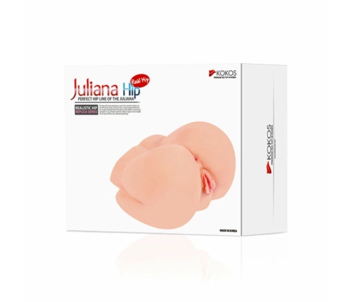 Kokos Juliana Dual-Entry Intimate Device, Soft-Touch Material, Medium Size