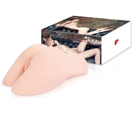 Hera Big Hip Intimate Machine Anatomical Silicone Model, Life-Size, Beige