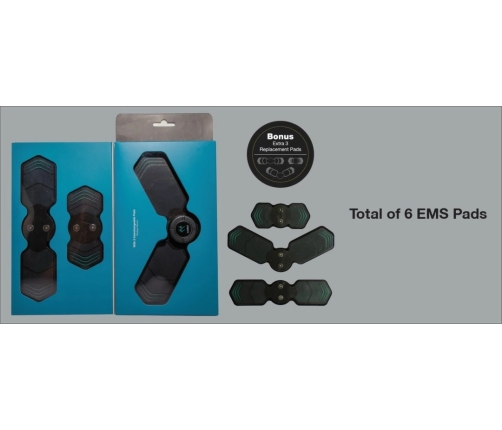 M1 EMS Wireless Muscle Stimulator Massager - 5 Modes, Rechargeable